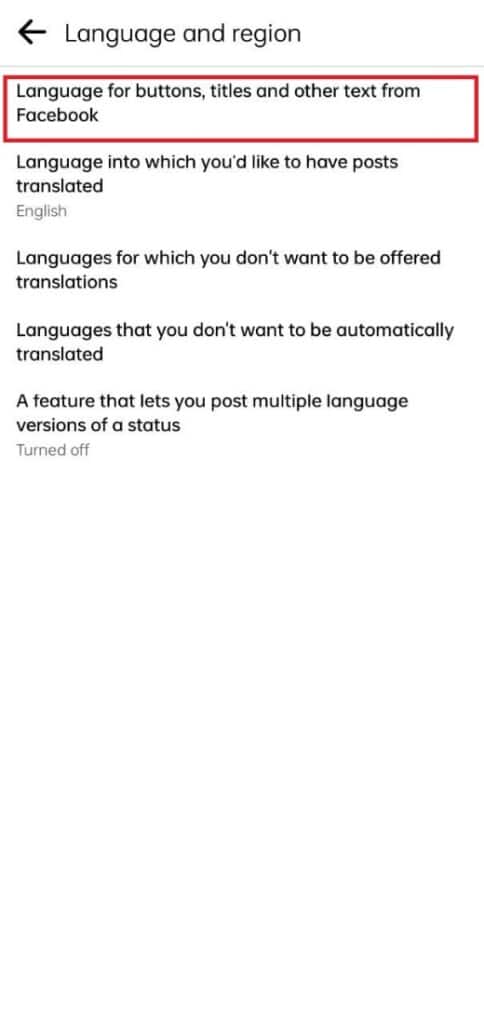 How to Change the Language on Facebook Back to English – TechCult