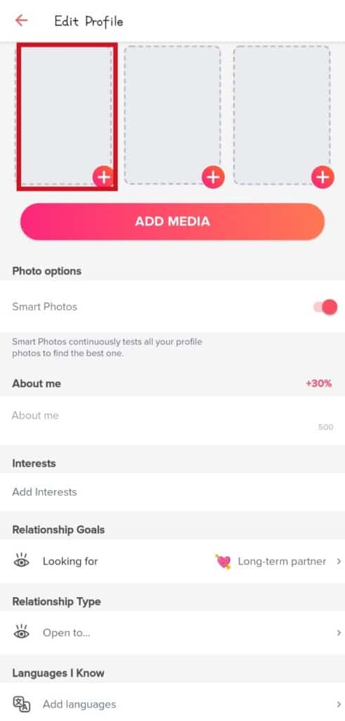 Fix Tinder Pictures Not Loading Error – TechCult