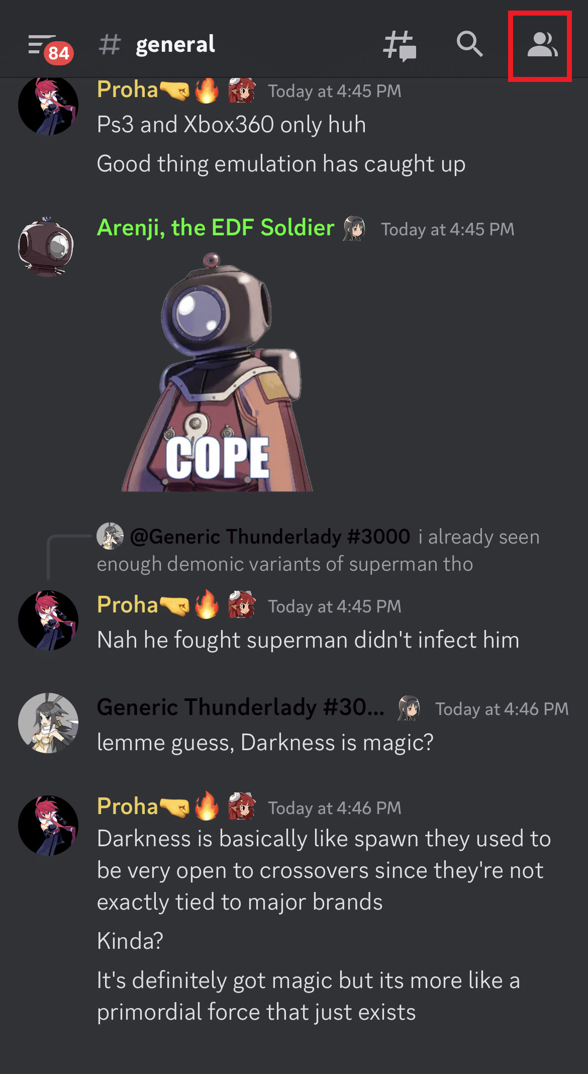 Tap on the person’s icon 