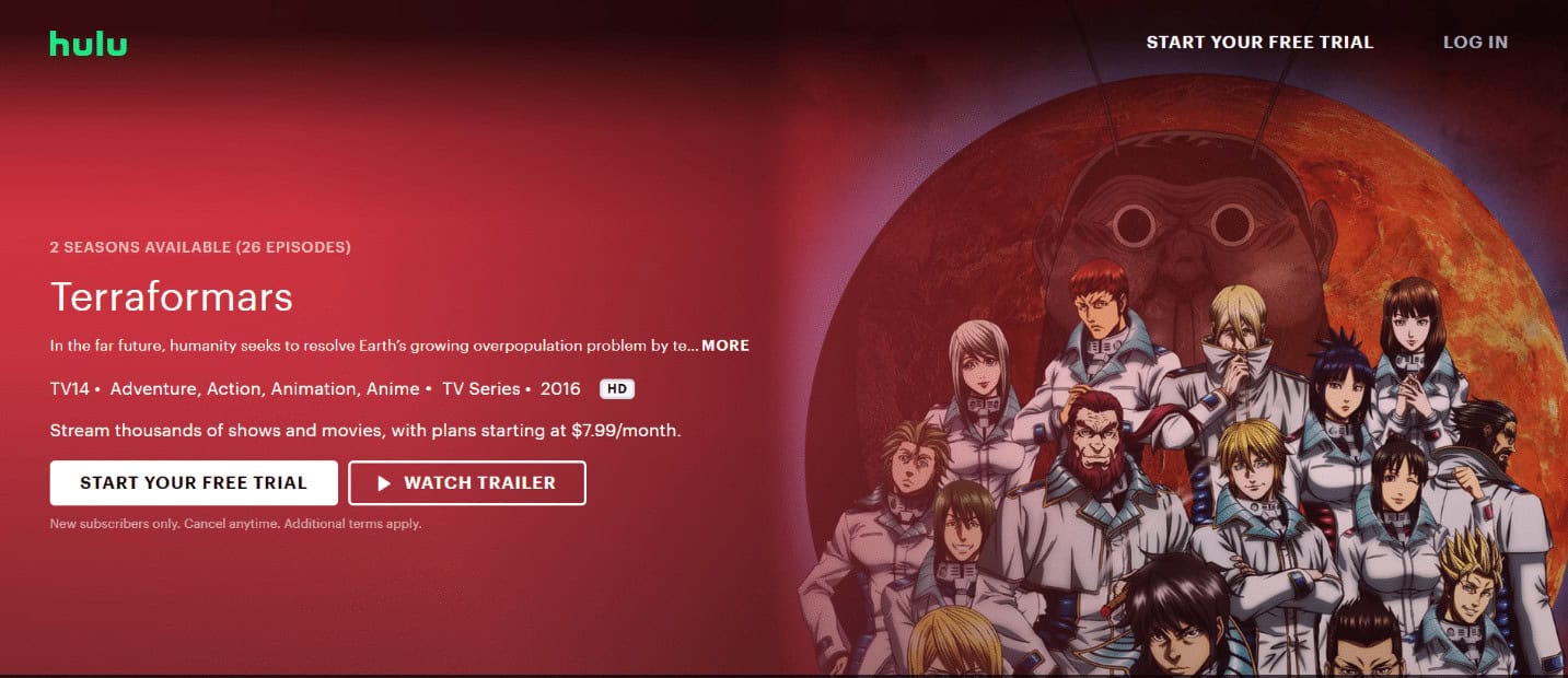 Terra Formars. is Tokyo Ghoul gory