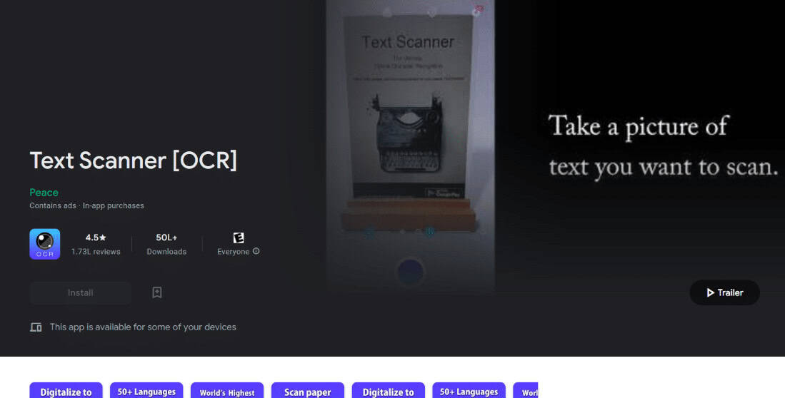 Text Scanner