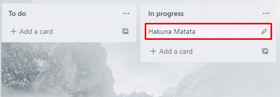 click and drag it up or down in the same list or between lists