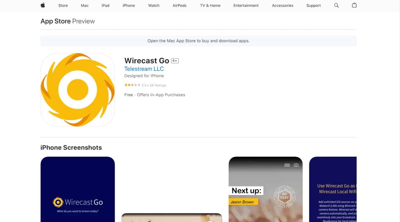 Wirecast Go. Top 20 Best Live Streaming App for iPhone