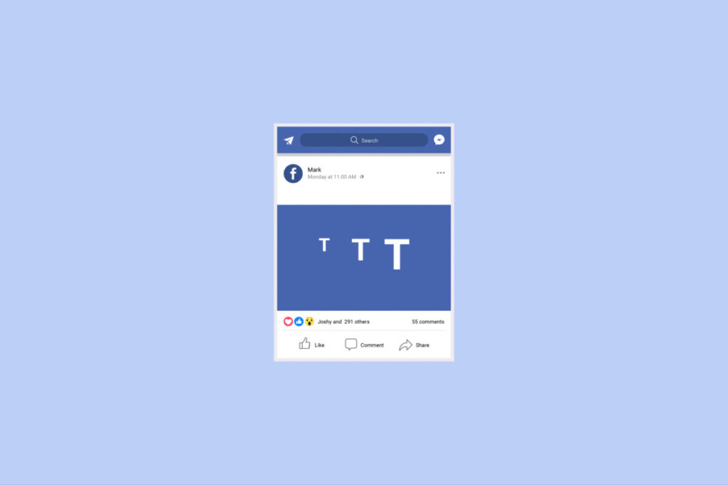 How to Change Font Size and Color in Facebook Post