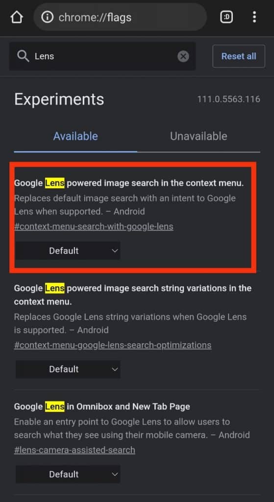 How to Disable Google Lens Search from Google Chrome TechCult