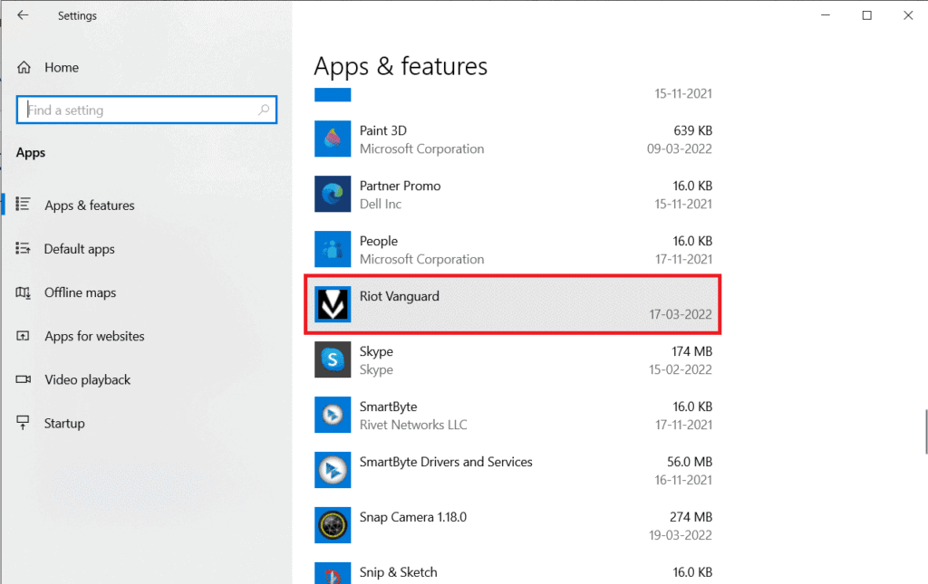 Fix Valorant Error Code 1 – TechCult