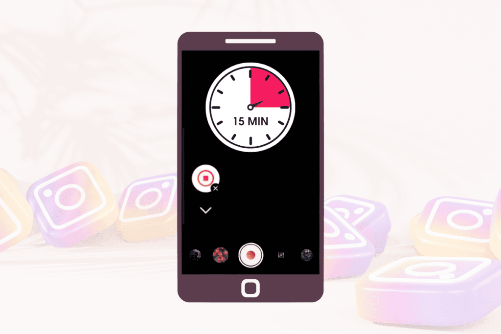 How to Set Timer For Hands Free on Instagram