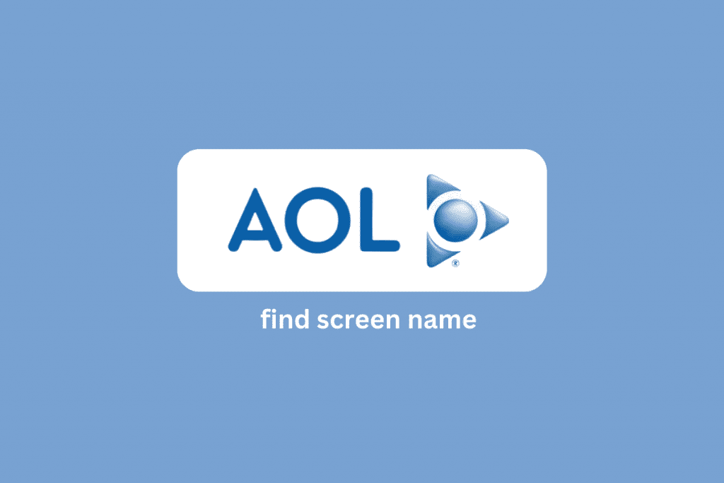 How to Find My AOL Screen Name