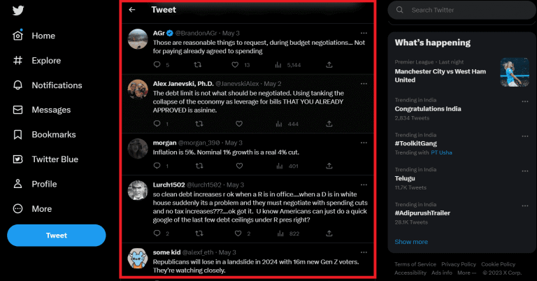 How to See Comments on Twitter – TechCult