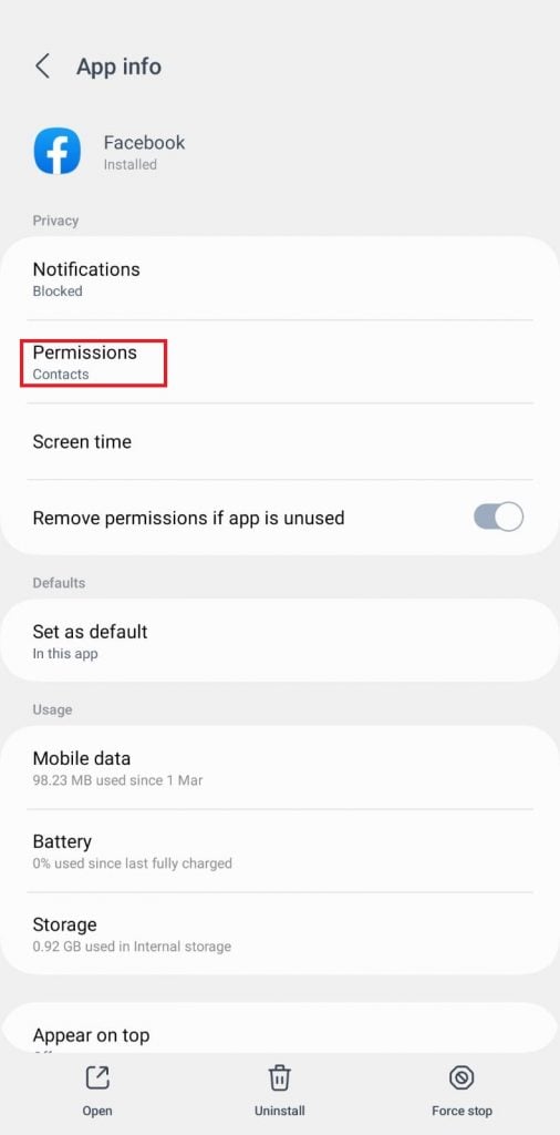 How to Allow Facebook to Access Photos on Android TechCult