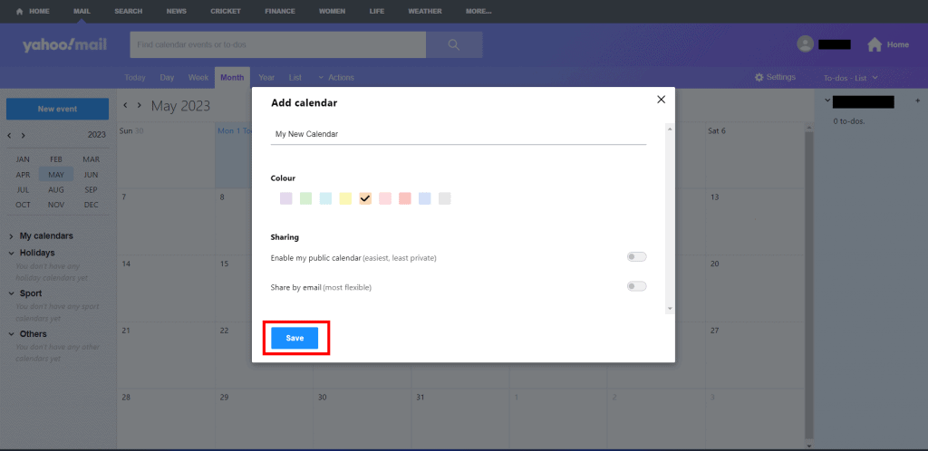 Where Is The Calendar In Yahoo Mail Techcult