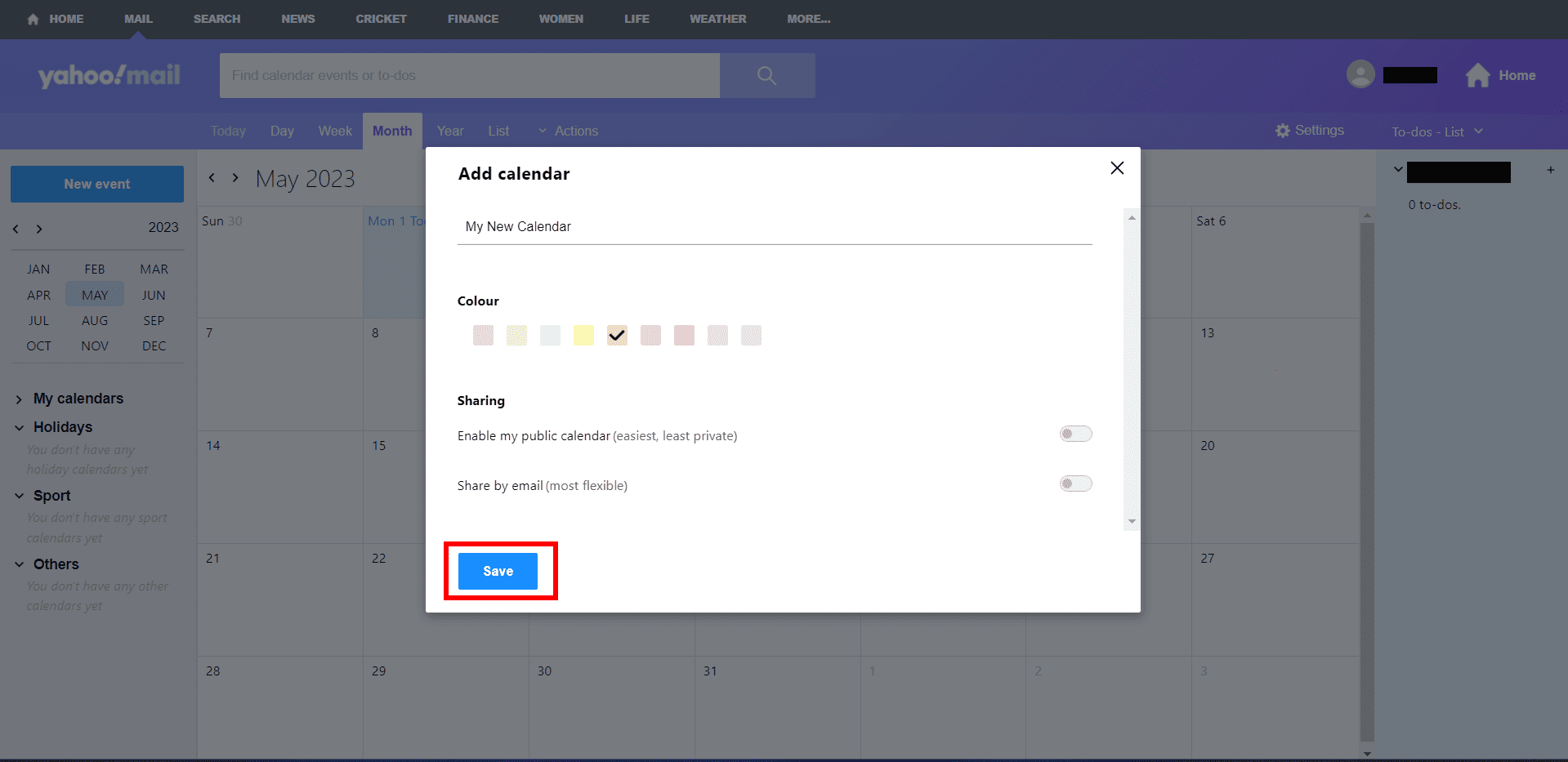 Where Is The Calendar In Yahoo Mail TechCult