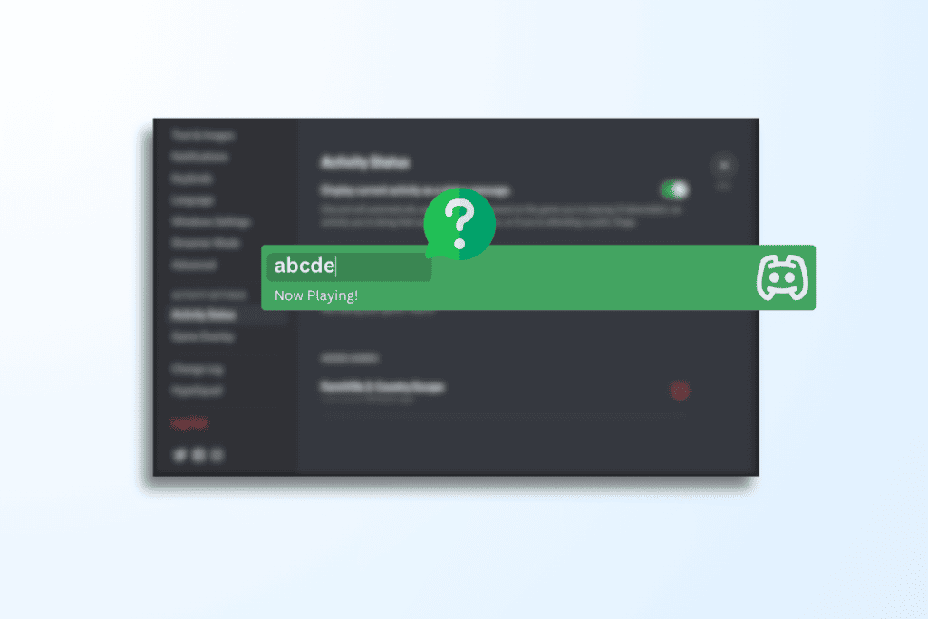how to change the name of the game youre playing on discord