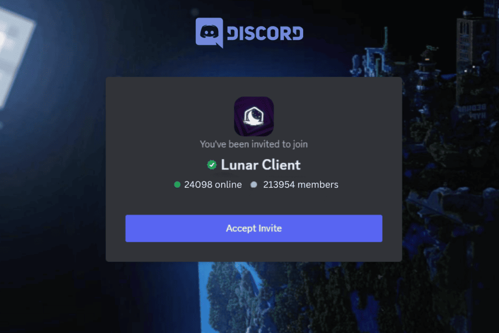How to Connect Lunar Client to Discord