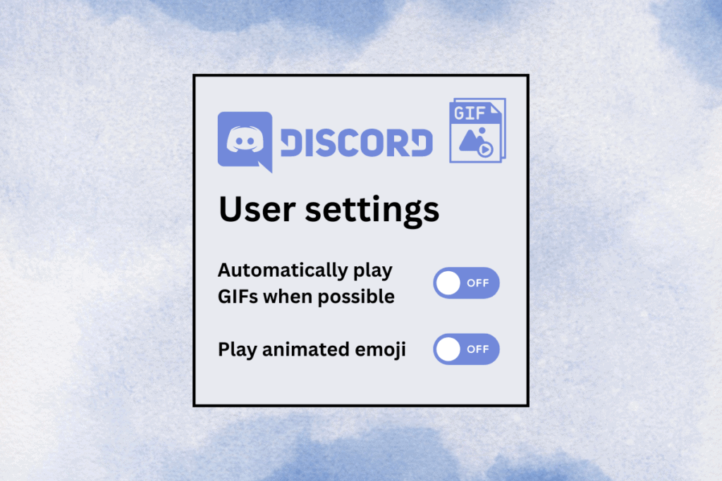 How To Disable GIFs on Discord