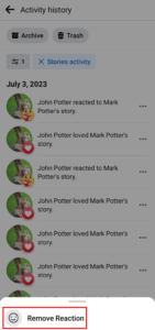 How to Remove Your Reaction from a Facebook Story – TechCult