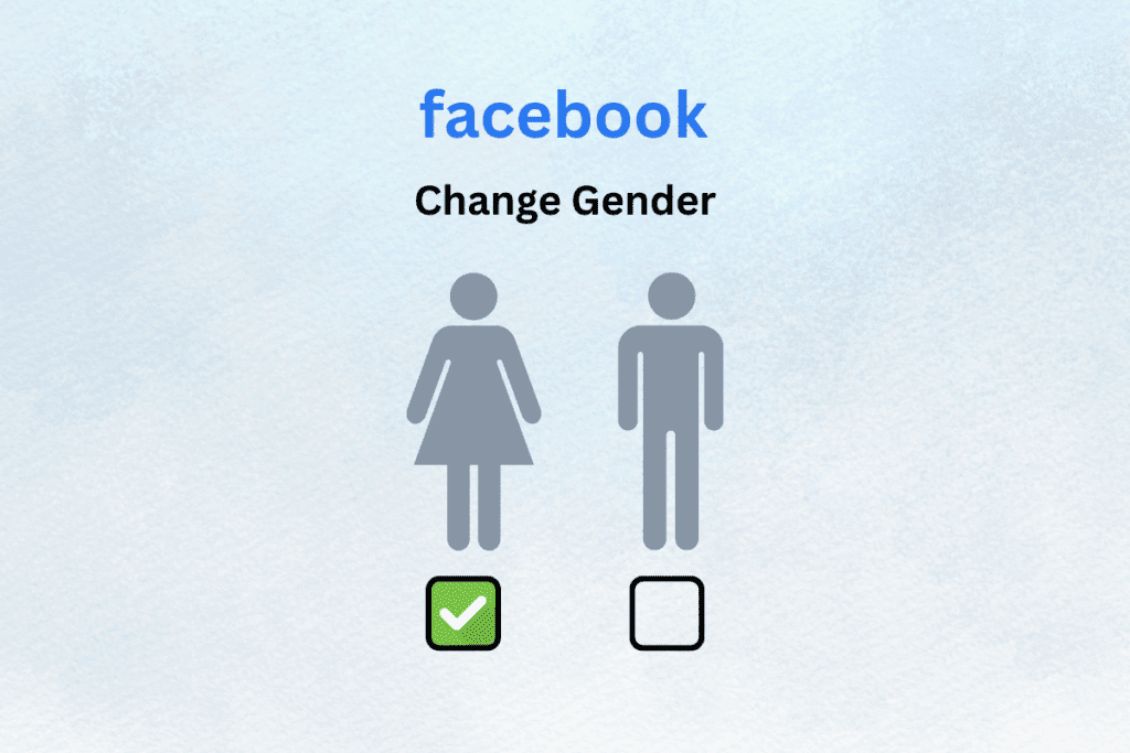 How To Change Gender on Facebook