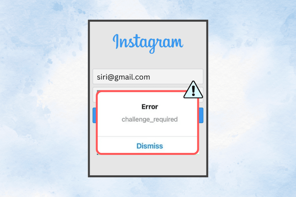 How to Fix Instagram Challenge Required Not Loading Error