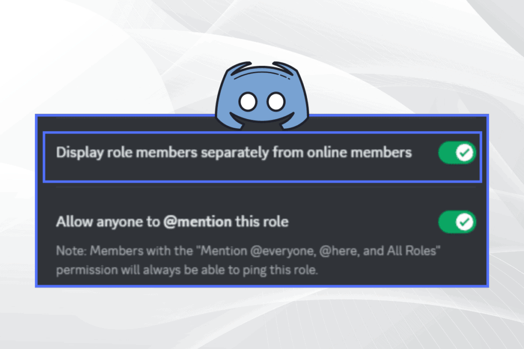 How to Separate Roles in Discord