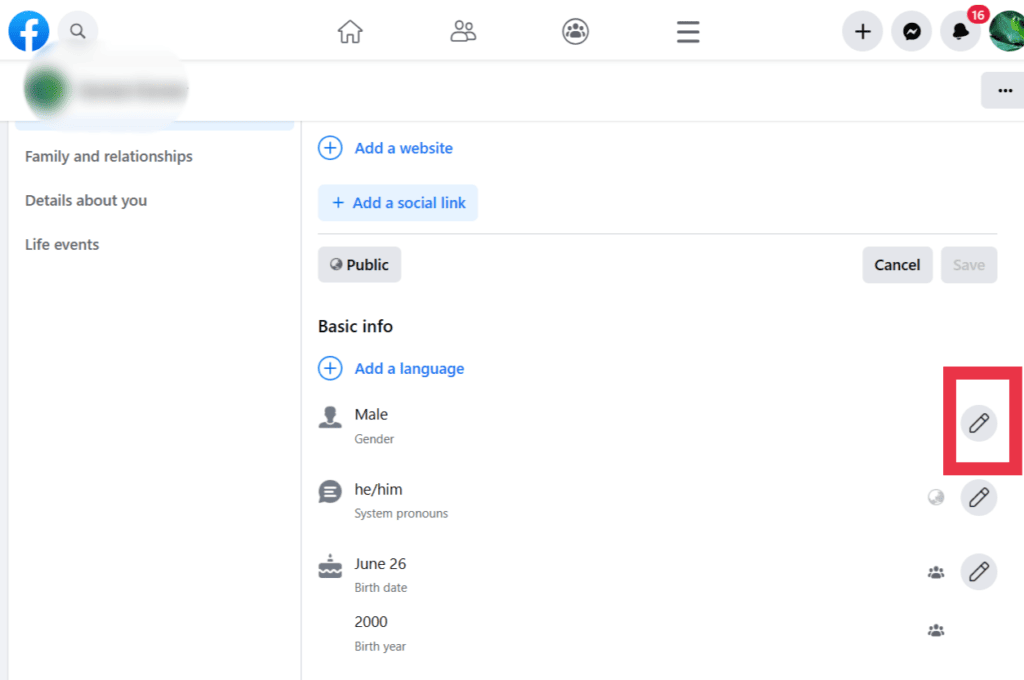 How to Change Gender on Facebook – TechCult