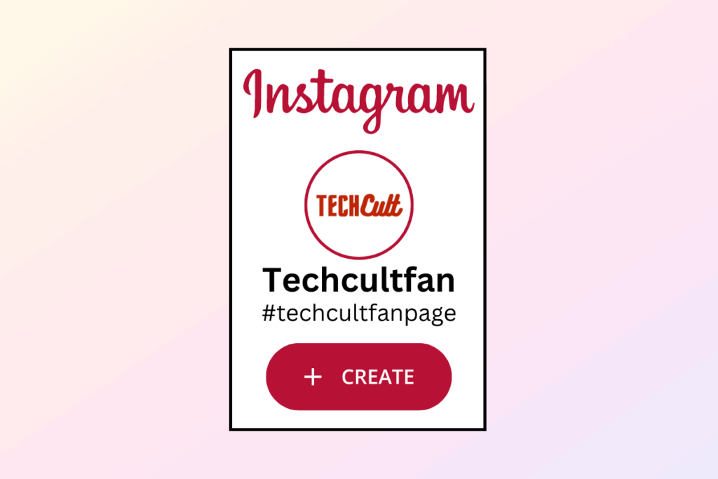how to make a fan page on instagram