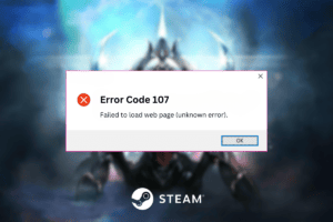 What is Error Code 107 on Steam? How to Fix it – TechCult