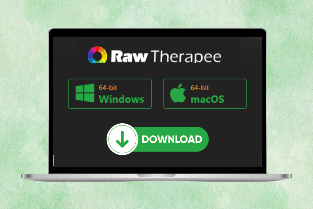 how to install and download RawTherapee on Windows and Mac 1 (1)