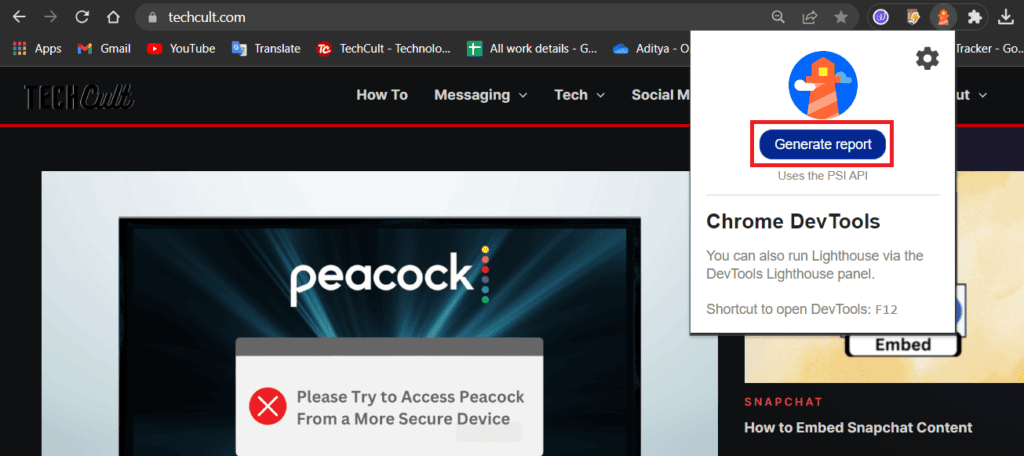 How to Use Google Lighthouse for Testing Website Performance – TechCult