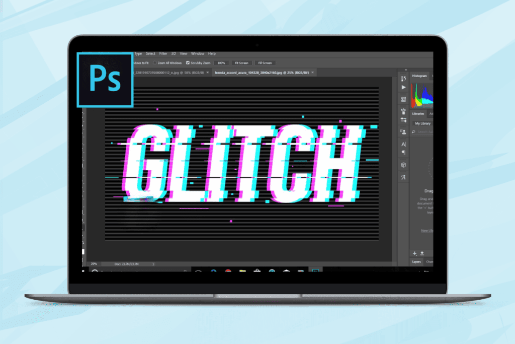 How to Create a Stunning Glitch Text Effect in Photoshop