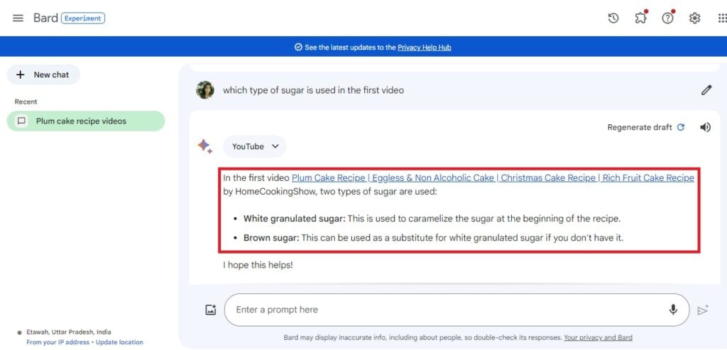Google Bard AI Can Now Watch, Explain, and Summarize YouTube Videos for ...