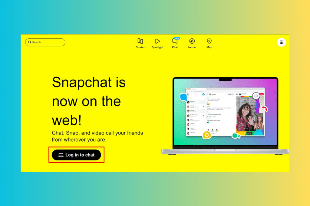 how to sign up snapchat online without download