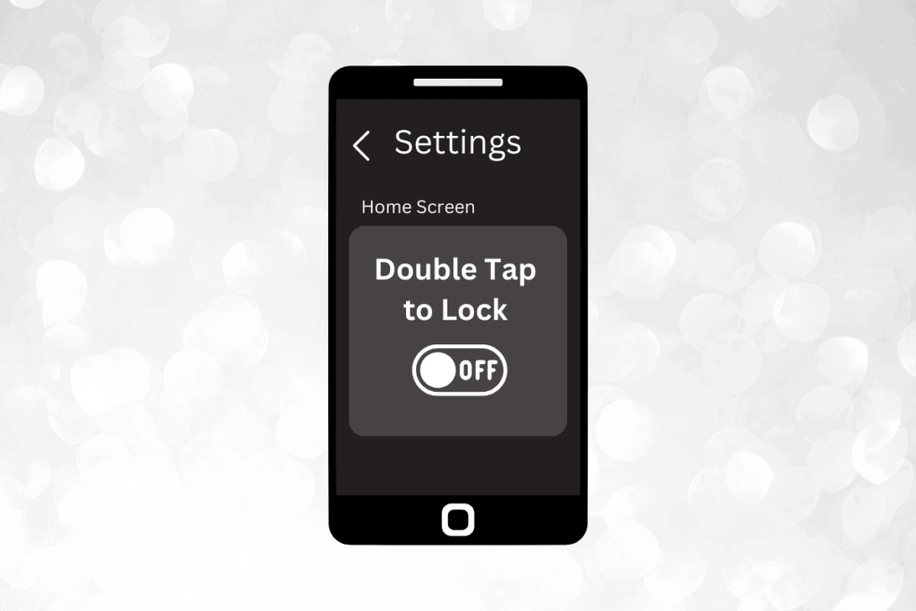 How to Turn Off Double Tap to Show Lock Screen