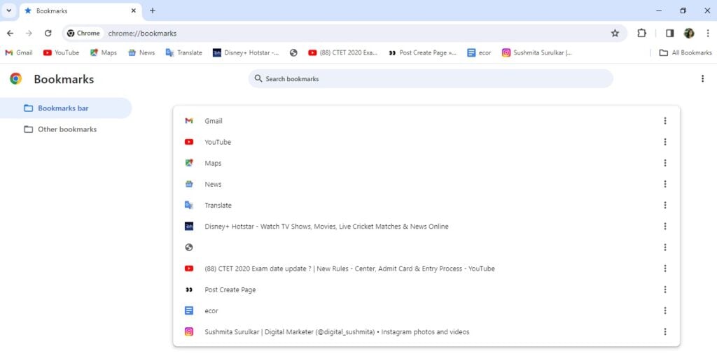 How to Fix Chrome Bookmarks Bar Disappeared or Not Showing Up TechCult