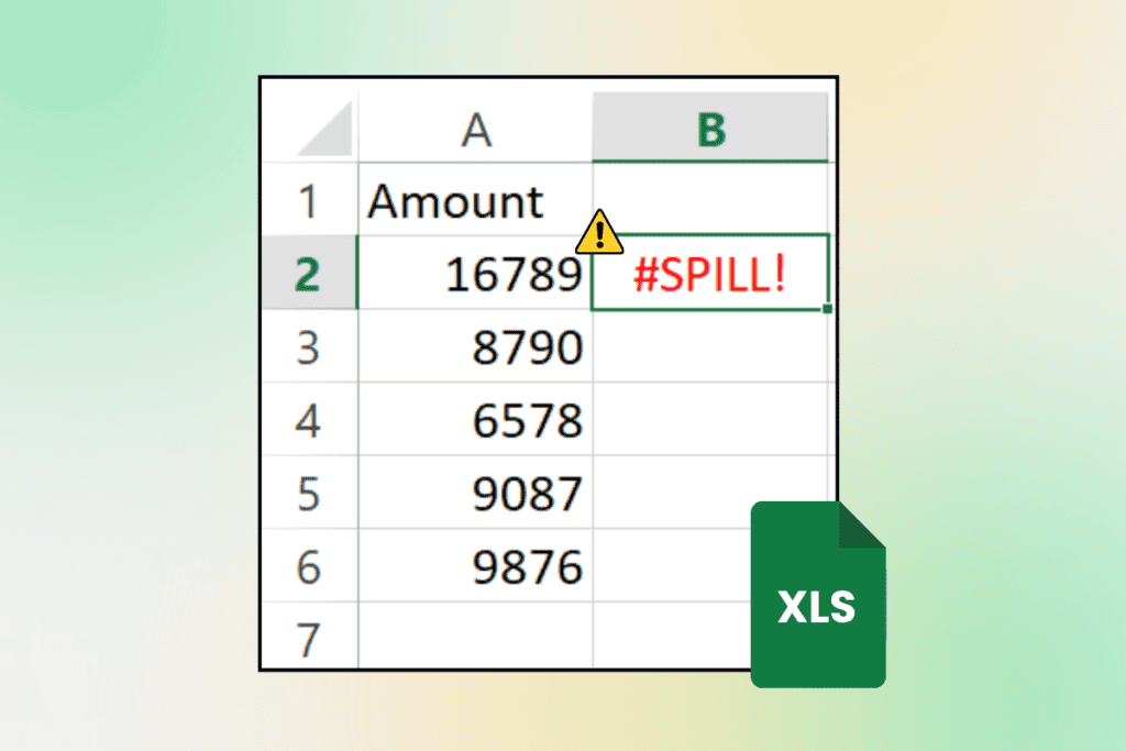 Fix Spill Range is Too Big #SPILL Error in Excel