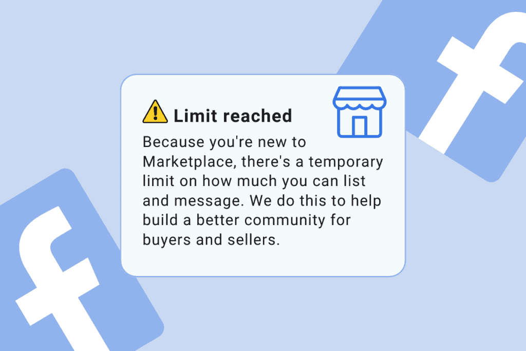 How to Get Rid of Facebook Marketplace Limit Reached Issue