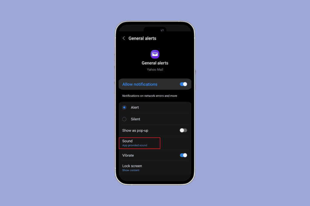 How to Change the Notification Sound for Yahoo Mail on Android