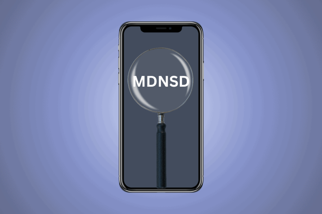 What is MDNSD on Android