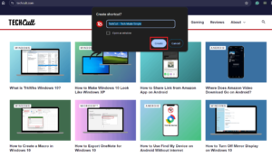 How to Add Google Chrome Shortcut to Desktop in Windows 10 – TechCult