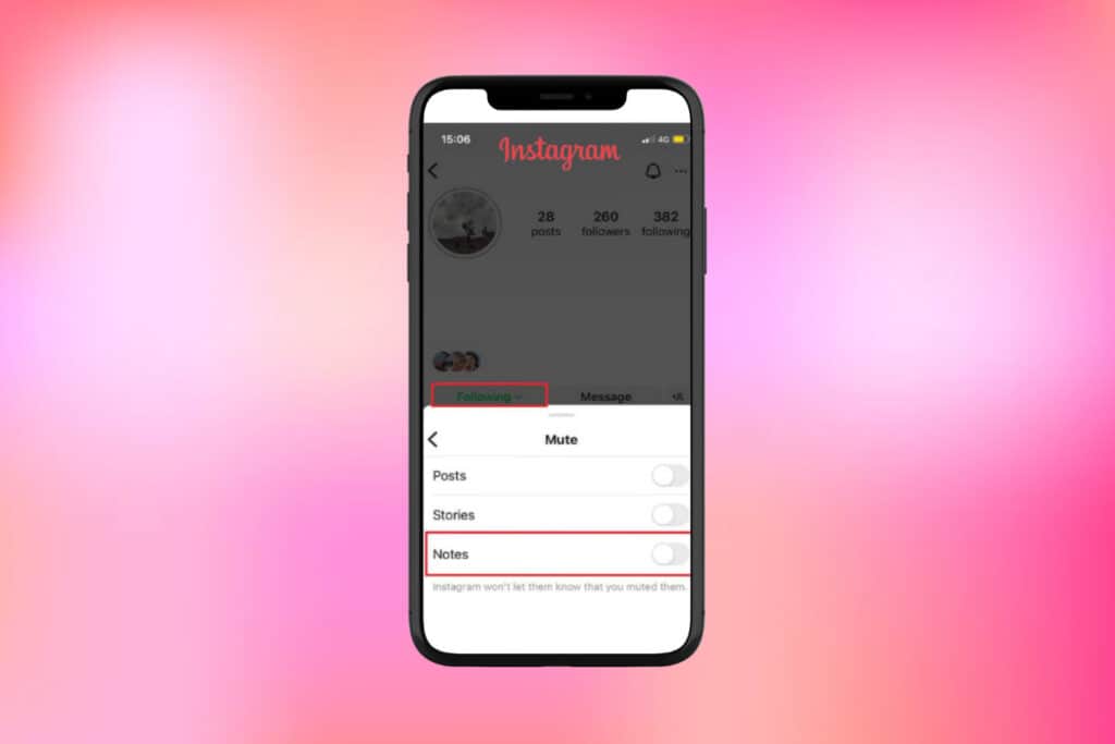 How to Unmute Notes on Instagram