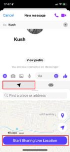 How to Send Location on Messenger – TechCult