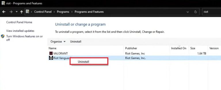 Valorant Erforderliche Abhängigkeit Konnte Nicht Installiert Werden So beheben Sie das Problem: Wir konnten eine erforderliche Abhängigkeit