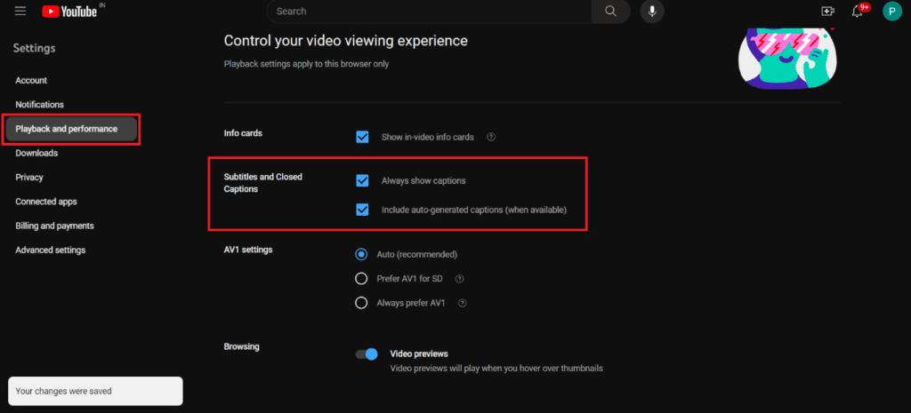 How to Turn On Subtitles on YouTube Without CC – TechCult