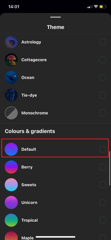 How to Change Chat Theme in Instagram – TechCult