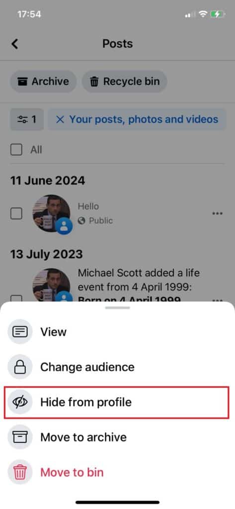How to Hide Posts from Facebook Timeline – TechCult