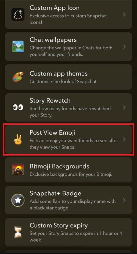 Post Snapview How to Change Your Post View Emoji on Snapchat – TechCult