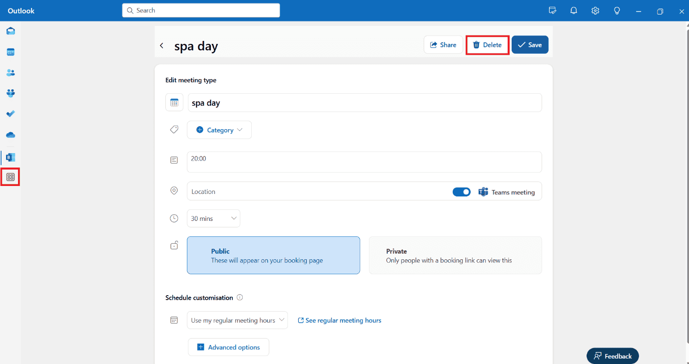 How To Delete Microsoft Bookings Calendar TechCult