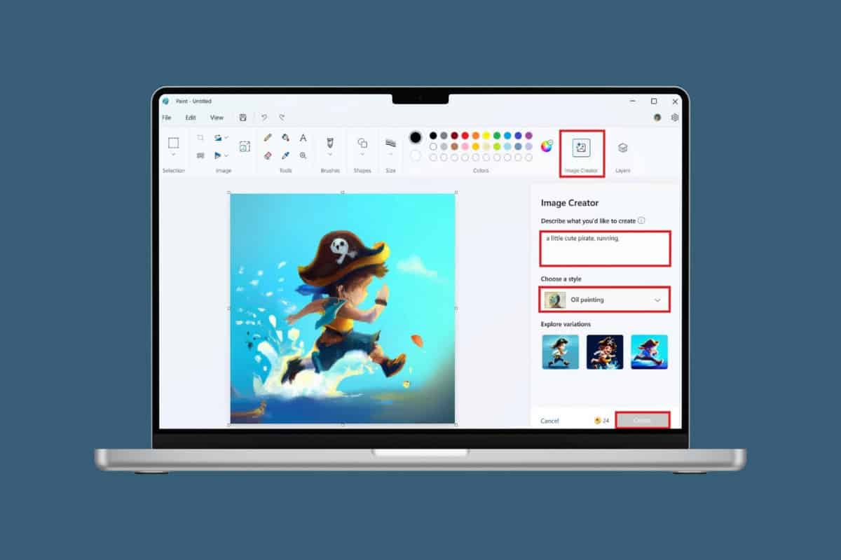 How to Create AI Images in Paint on Windows 11