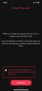 How to Change Passcode on Snapchat My Eyes Only – TechCult