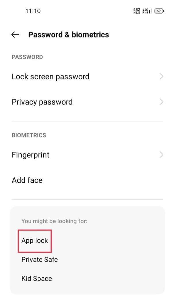 How to Add a Password to an iPhone or Android App – TechCult