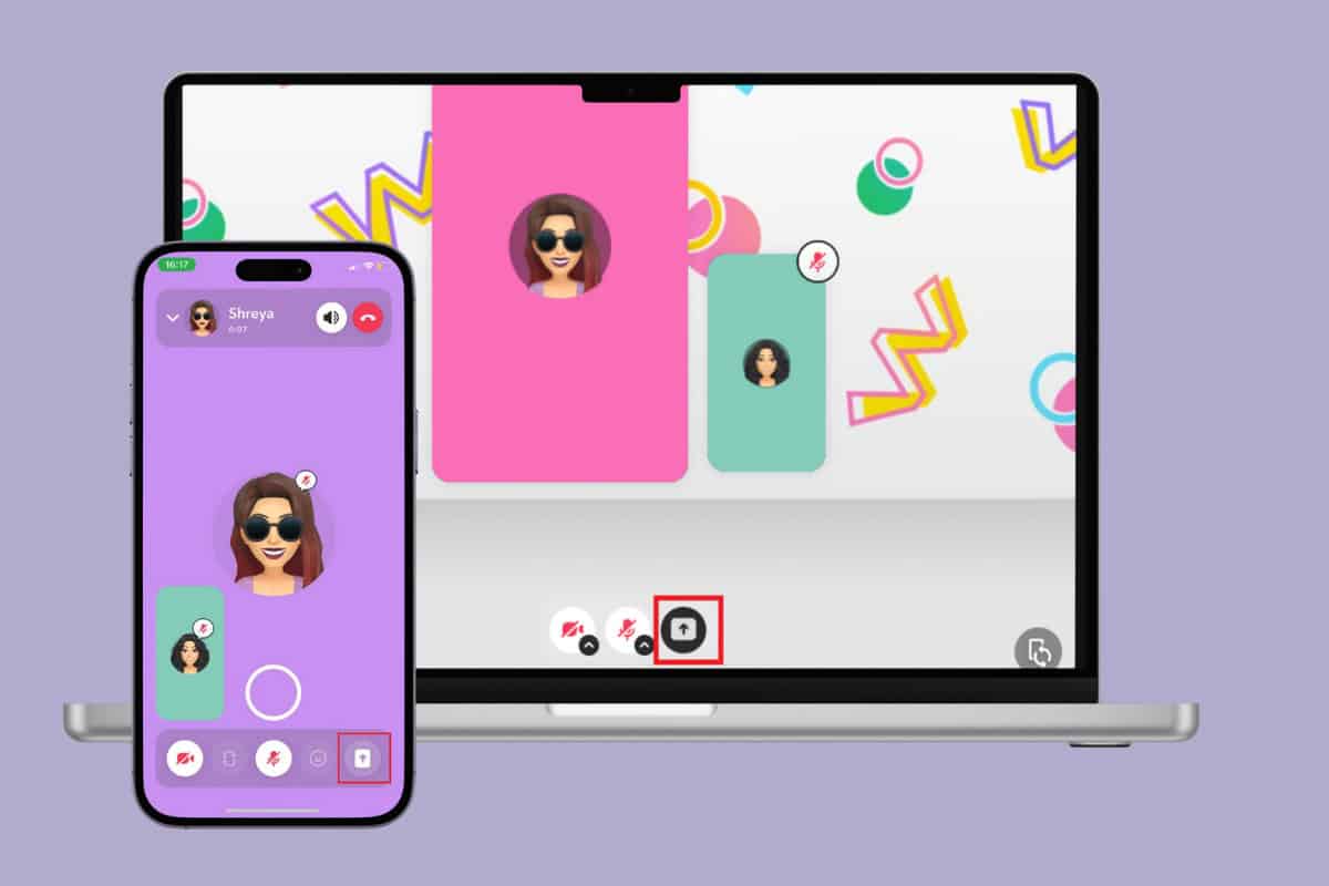 How to Share My Screen on Snapchat